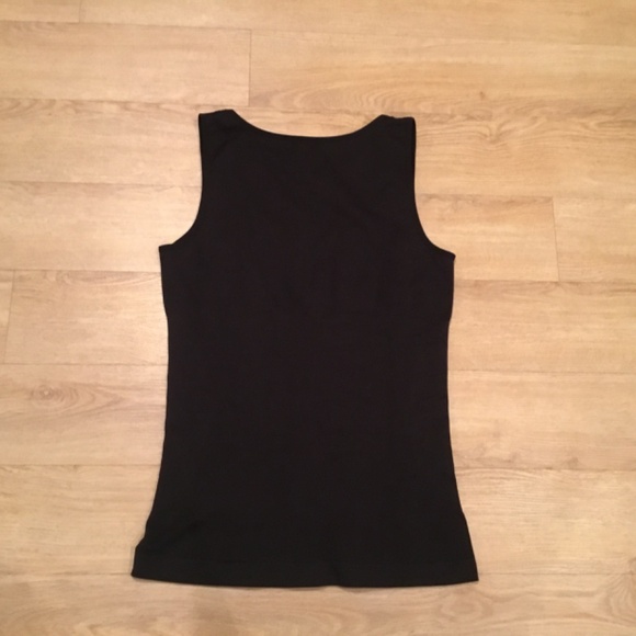 Women’s Square Neck Sleeveless Ribbed Midsection Tank Top - Picture 7 of 7